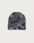 COLOR CAMO FURRY BEANIE LADIES