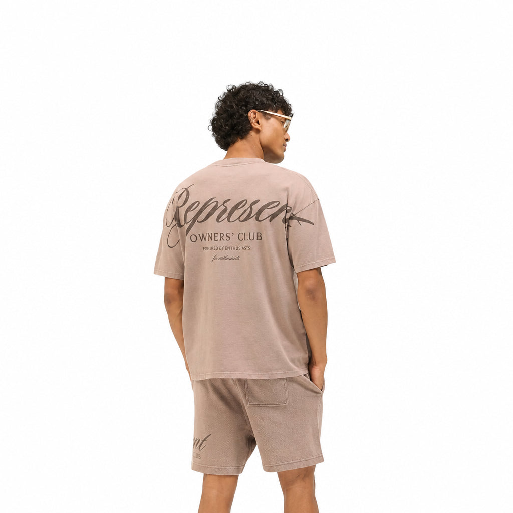 Represent Owners Club Script Tee