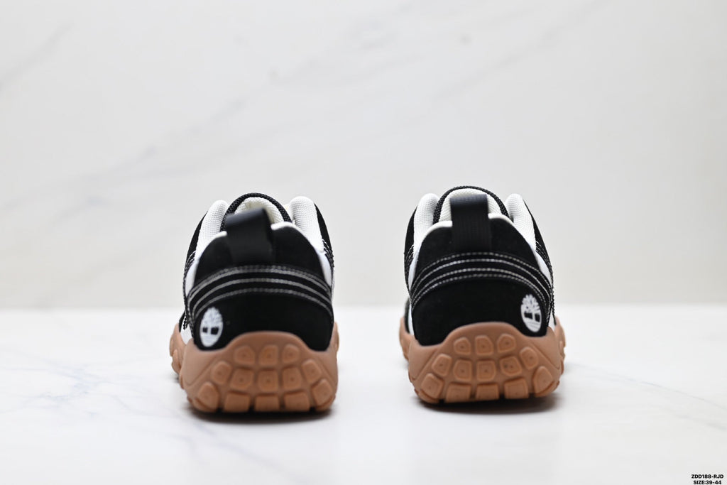 Timberland Black Rugged Low Sneaker