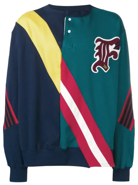 Facetasm navy jersey sweater