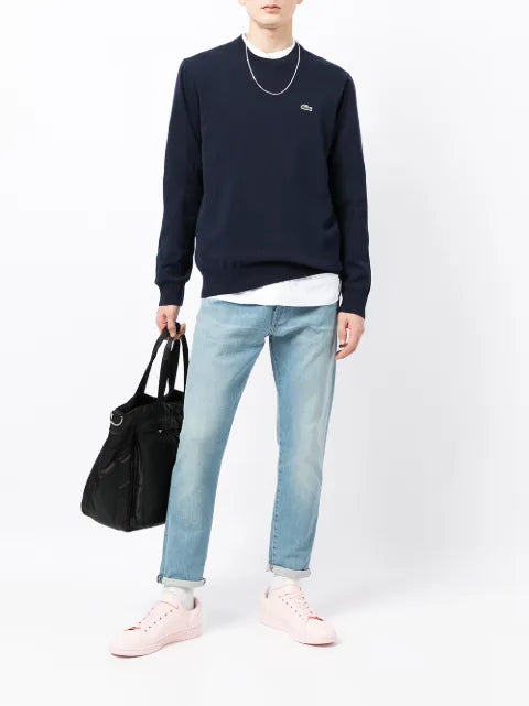 Lacoste logo embroidery sweatshirt
