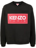 Kenzo logo-patch crew-neck sweatshirt