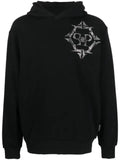 Philipp Plein Chrome rhinestone-embellished hoodie
