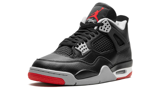 Air Jordan 4 Retro 'Bred Reimagined' – FV5029-006 | Black & Fire Red AJ4 with Premium Reimagined Construction & OG Bred Energy