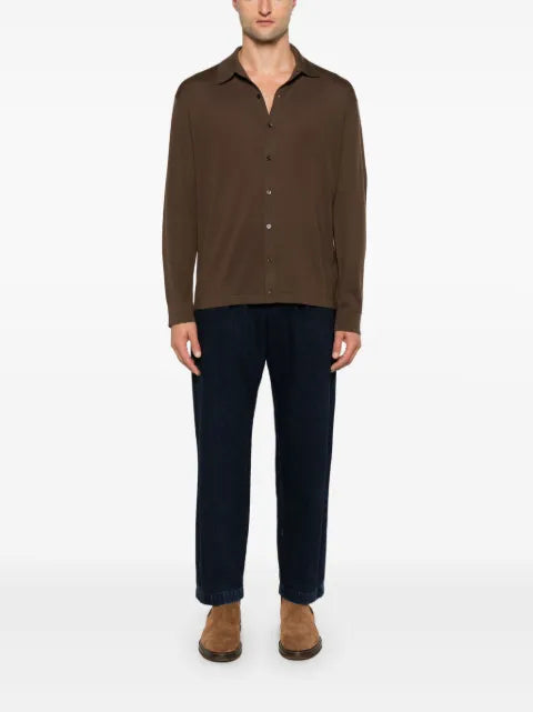 D4.0 wool cardigan