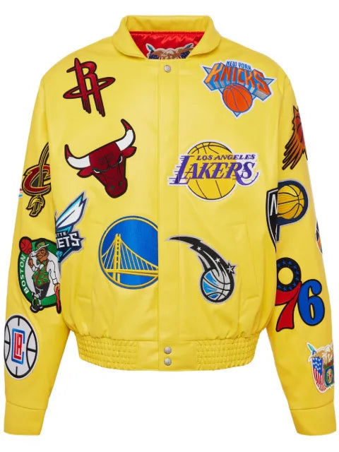 Jeff Hamilton x NBA Collage jacket