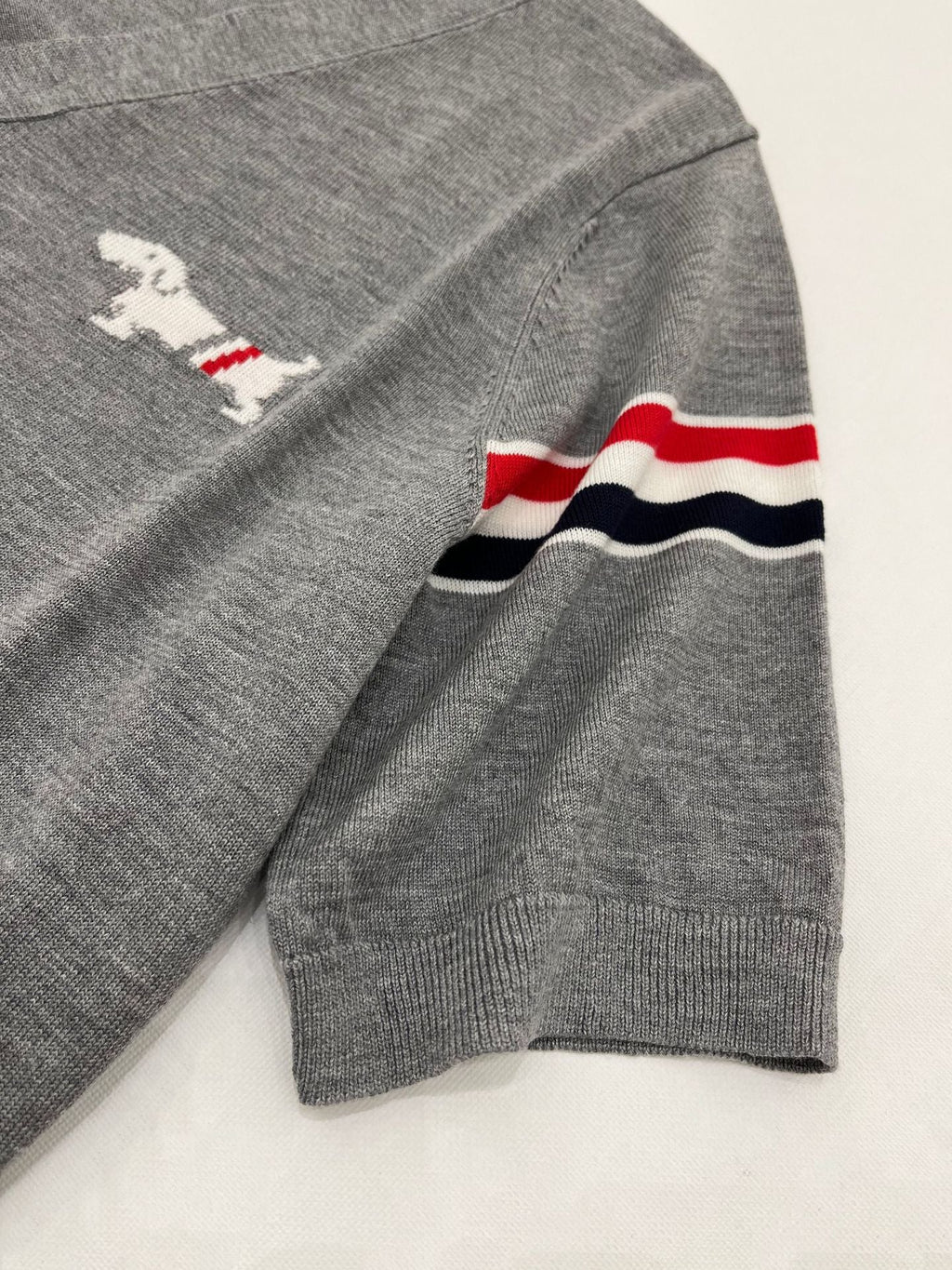 Thom Browne Puppy V-neck short sleeves