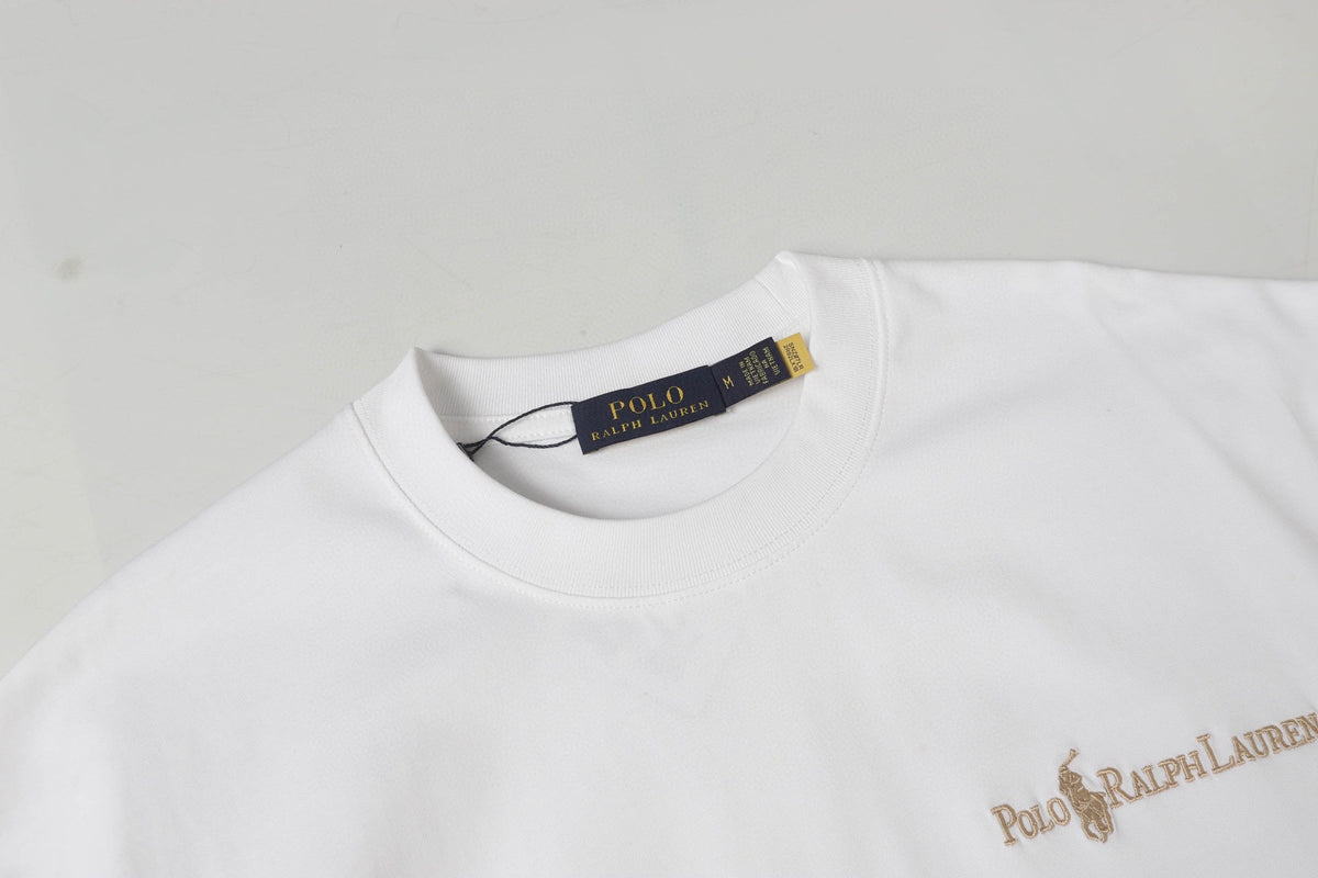 Ralph Lauren Men's Crew‑Neck Short‑Sleeve Embroidered Logo T‑Shirt