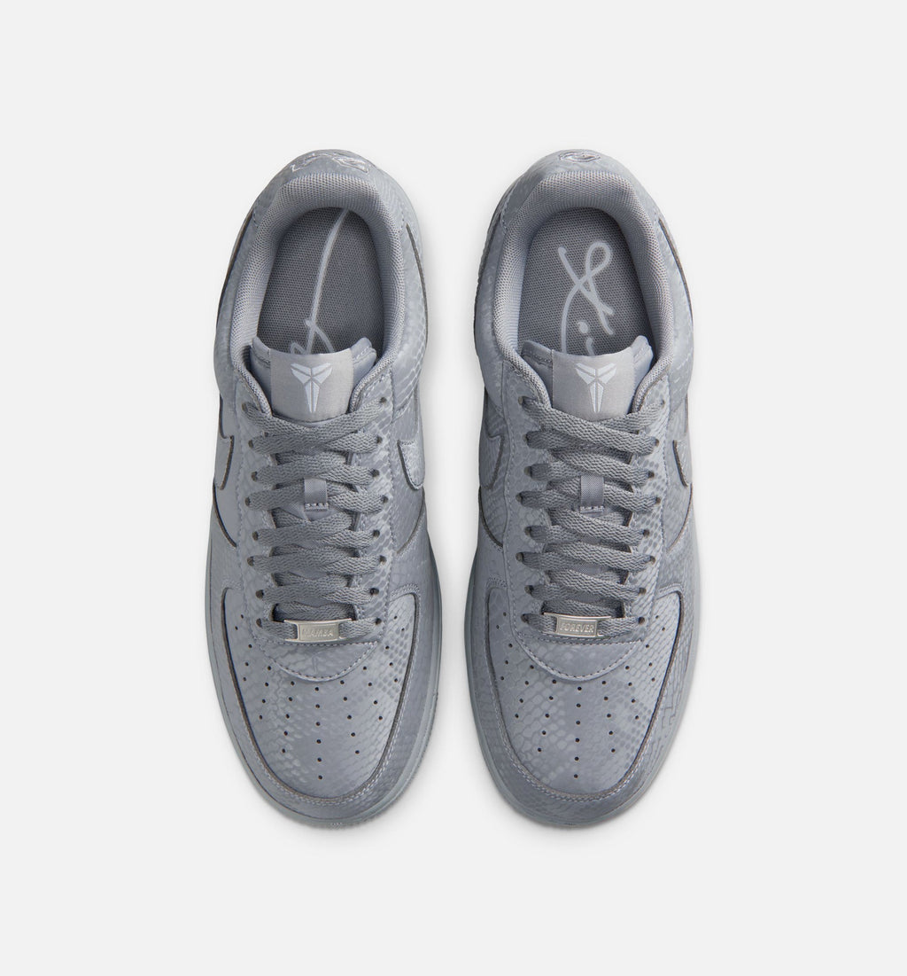 Kobe Air Force 1 Low Cool Grey Men's Sneakers