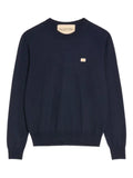Valentino Garavani VLogo-patch wool sweater