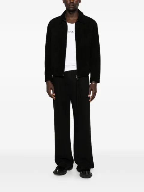 Giorgio Brato suede jacket with zip fastening