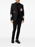 Philipp Plein Gigolo fit blazer Ice Cream patches