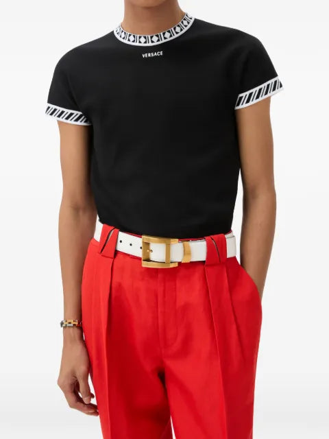 Versace cotton knit T-shirt