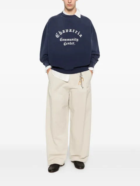 Willy Chavarria Hooligan crew-neck sweater