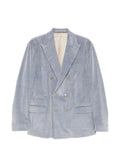 Eleventy double-breasted corduroy blazer
