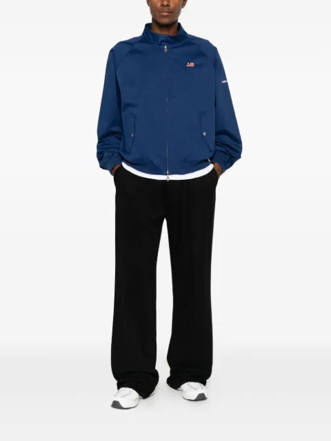 COLE BUXTON logo-print raglan-sleeve jacket