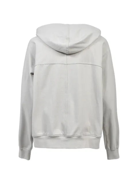 Rick Owens zip-up drawstring hoodie