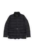 Moorer quilted high-neck jacket