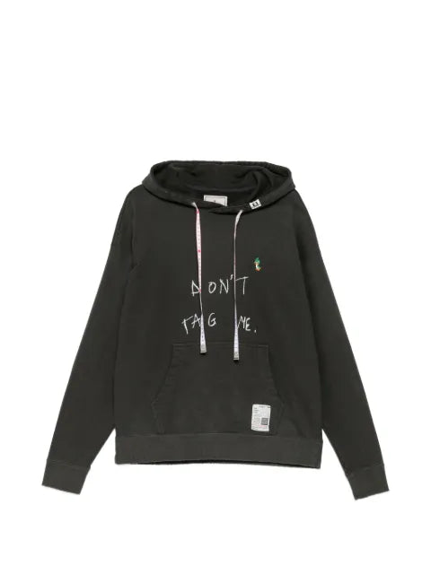 Maison MIHARA YASUHIRO tape-measure drawstring hoodie