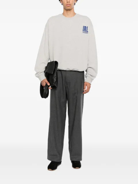 Jil Sander logo-print sweatshirt