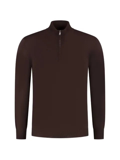Zanone Flexwool half-zip sweater