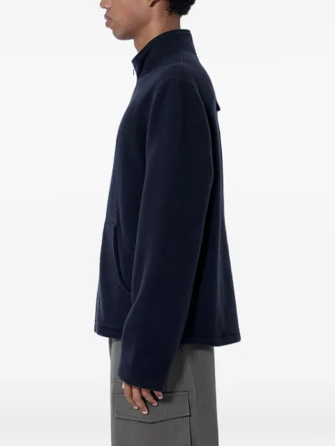Rier high-collar zip-up jacket
