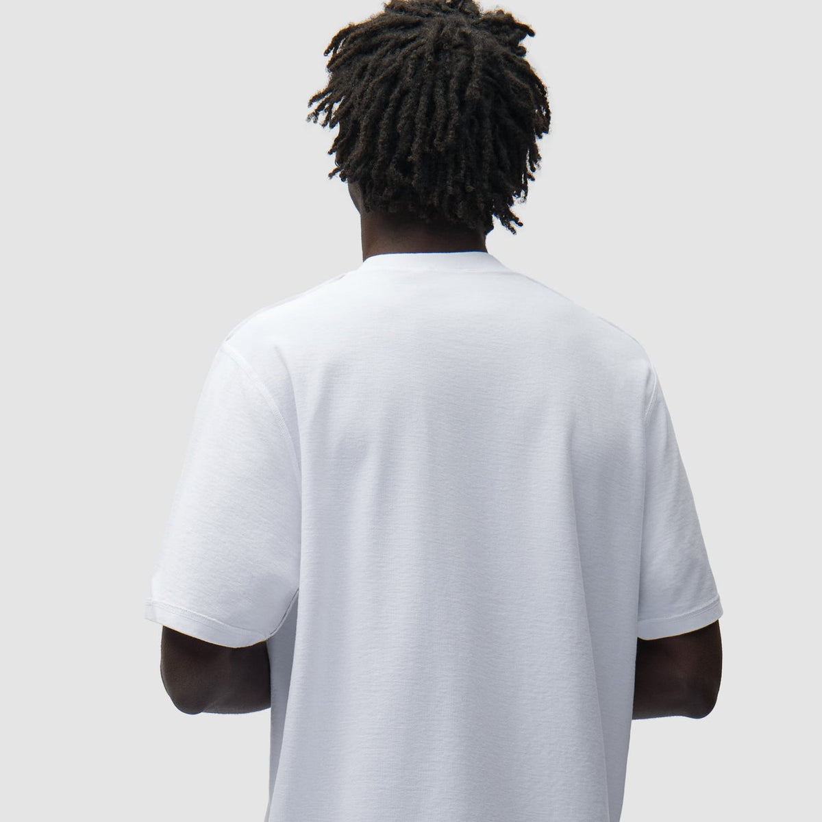 Arte Reversible label T-shirt: White