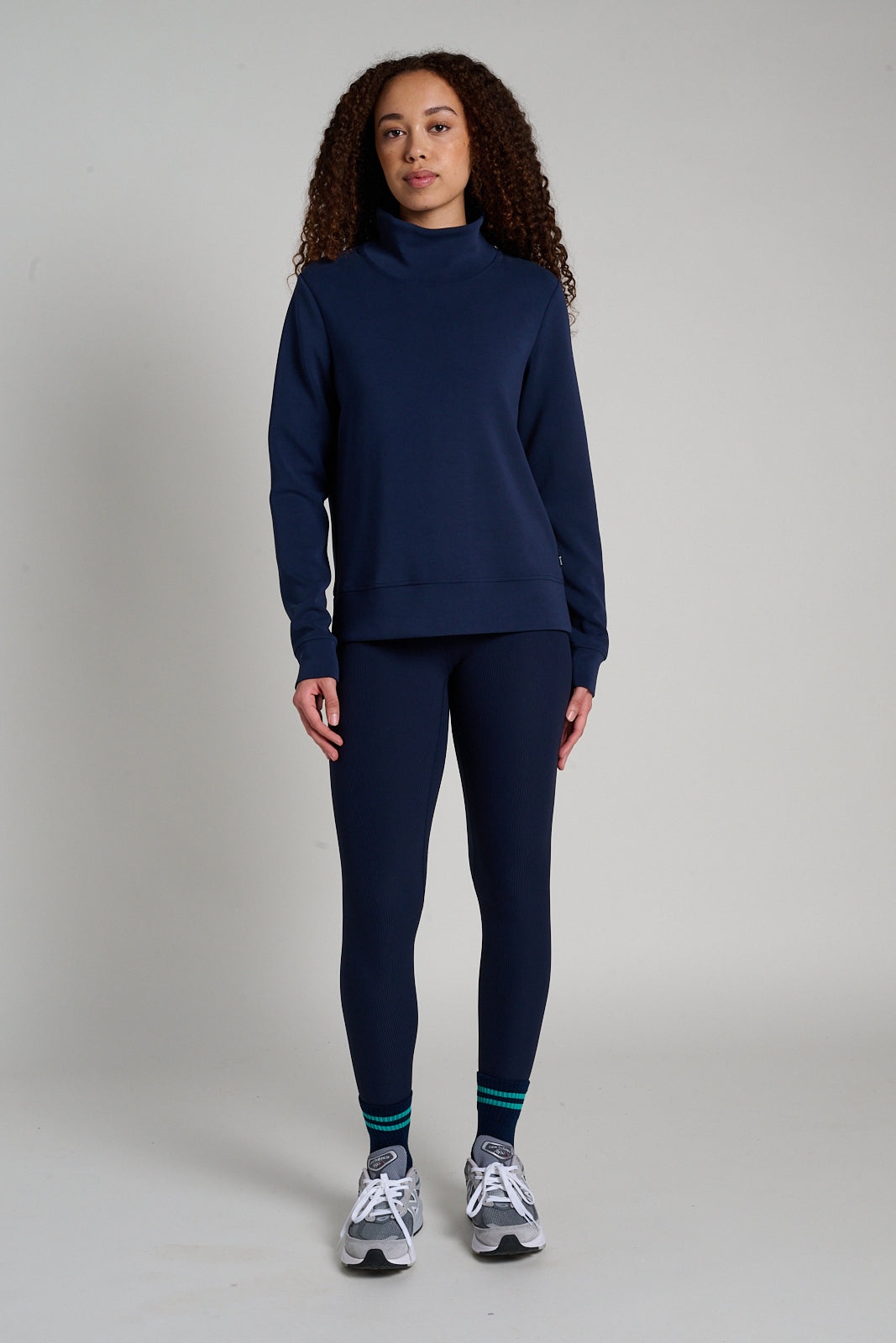 Dreamweave Mock Neck Sweatshirt