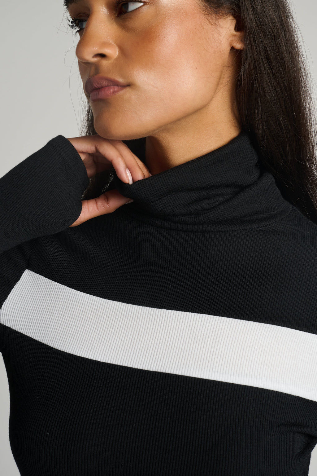 Lennon Rib Turtleneck