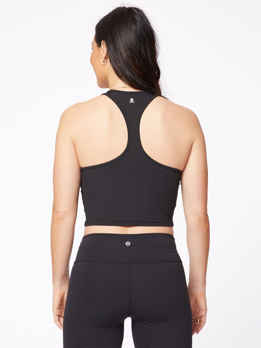 CROP PERFORMANCE RIBBED RACER