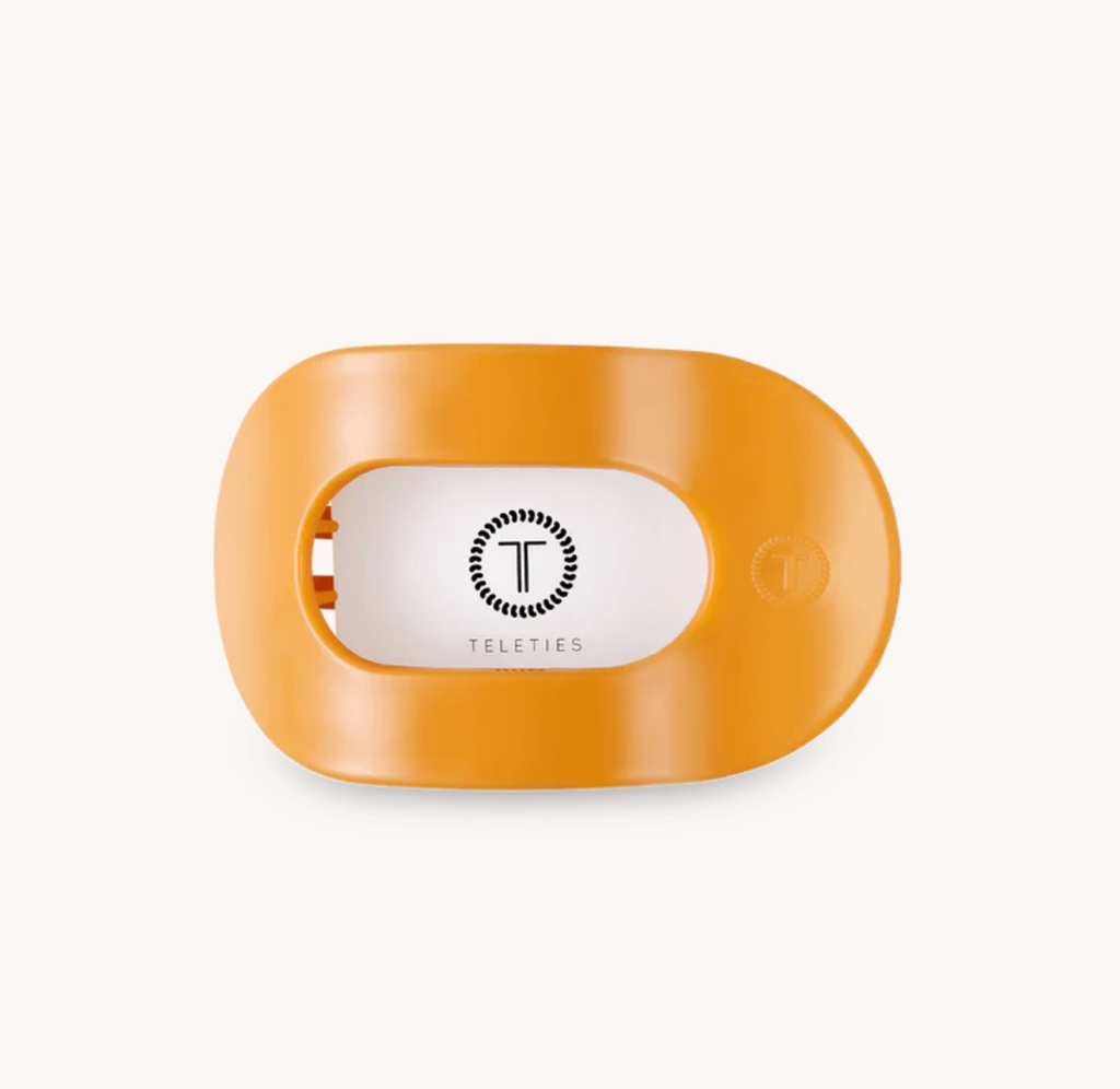 Small Flat Round Hair Clip