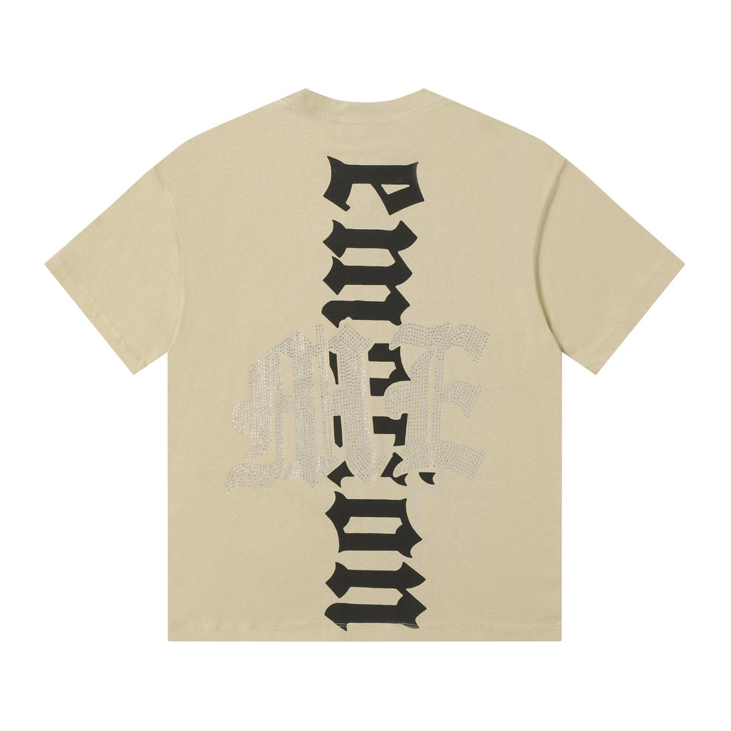 MIXED EMOTION Godspeed Rhinestone Graphic T-Shirt