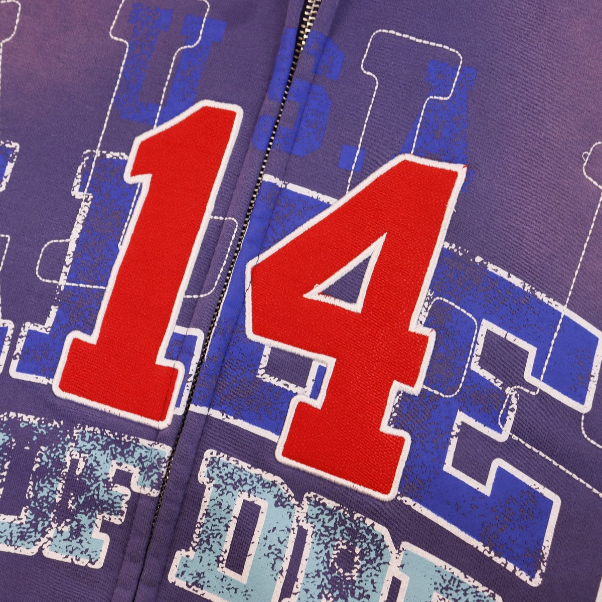 VALE USA Guardian Graphic Zip-Up Hoodie