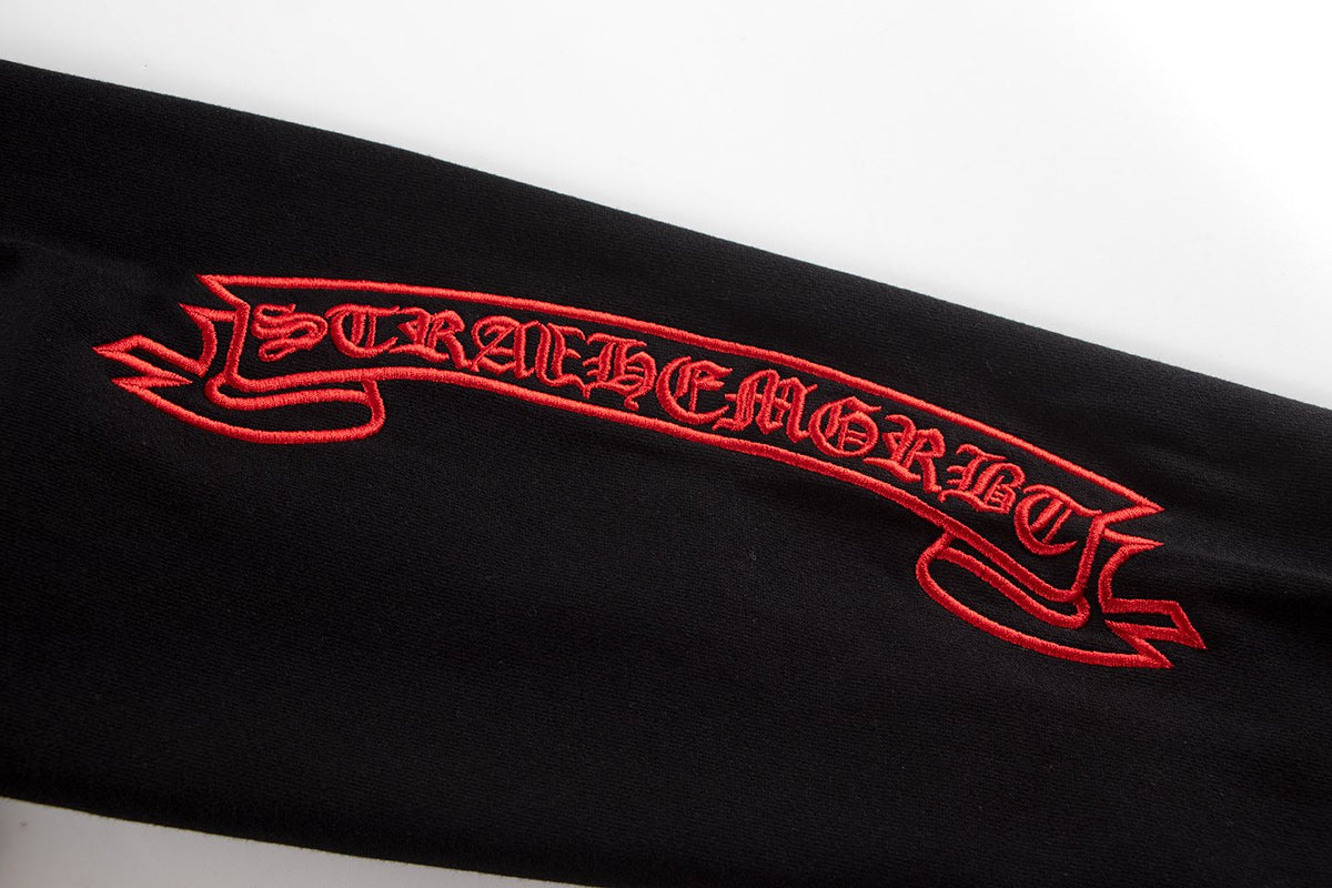 Chrome Hearts Flower Back Graphic Hoodie