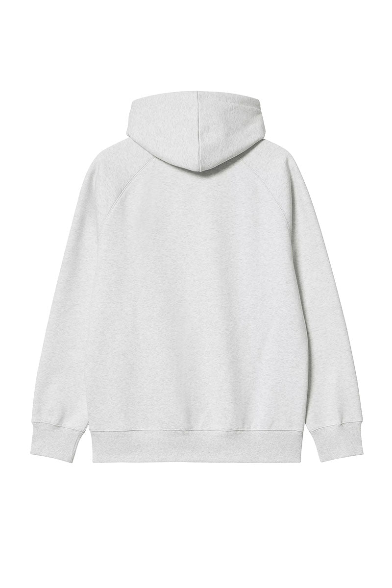 CARHARTT WIP CHASE HOODED SWEAT Ash Heather / Gold