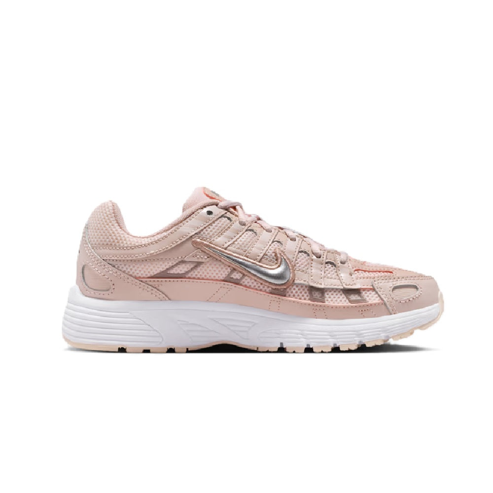 Big Kid's Nike P-6000 Silt Red/Metallic Silver (HV5064 602)