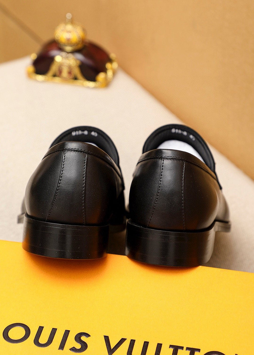 Louis Vuitton Black LV Hardware Loafers