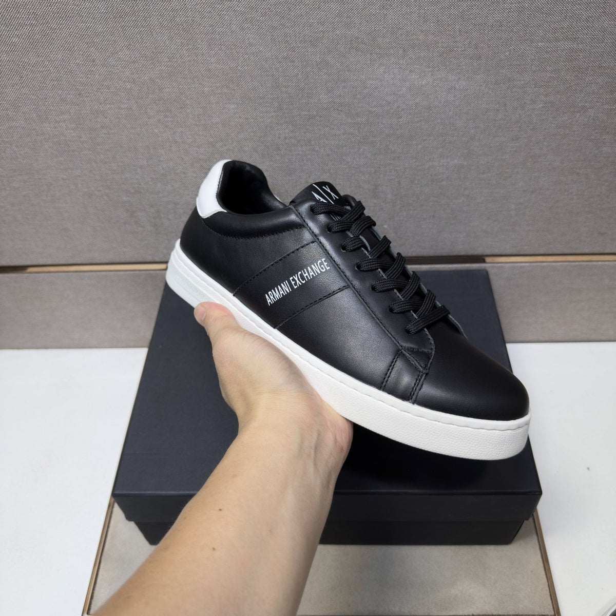 Armani Exchange Men's Low-Top Lace-Up Sneakers