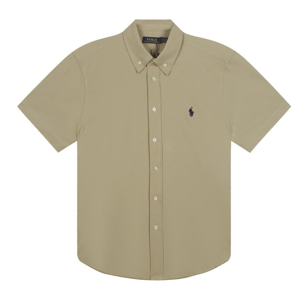 Ralph Lauren Oxford Short-Sleeve Button-Front Shirt