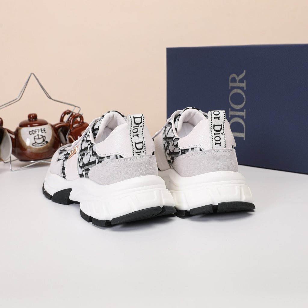 Dior Patterned Low-Top Sneakers