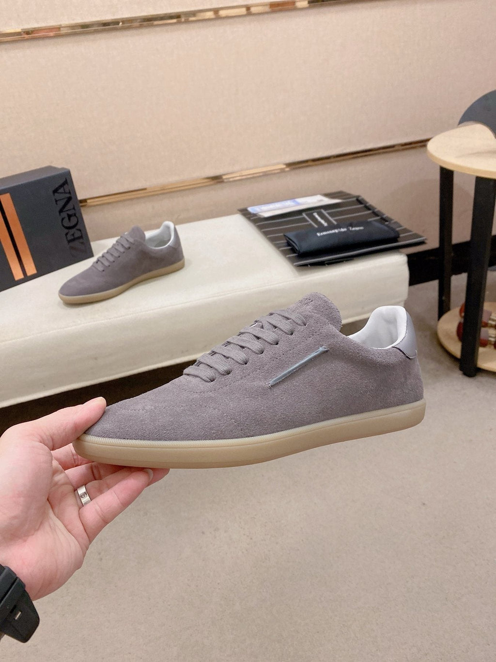 Zegna Men's Low-Top Sneakers