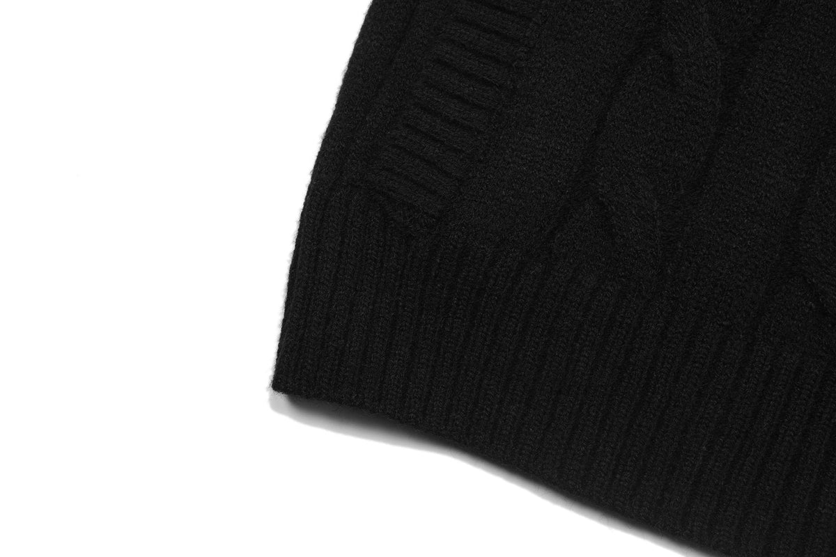 Ralph Lauren Cable-Knit Quarter-Zip Sweater