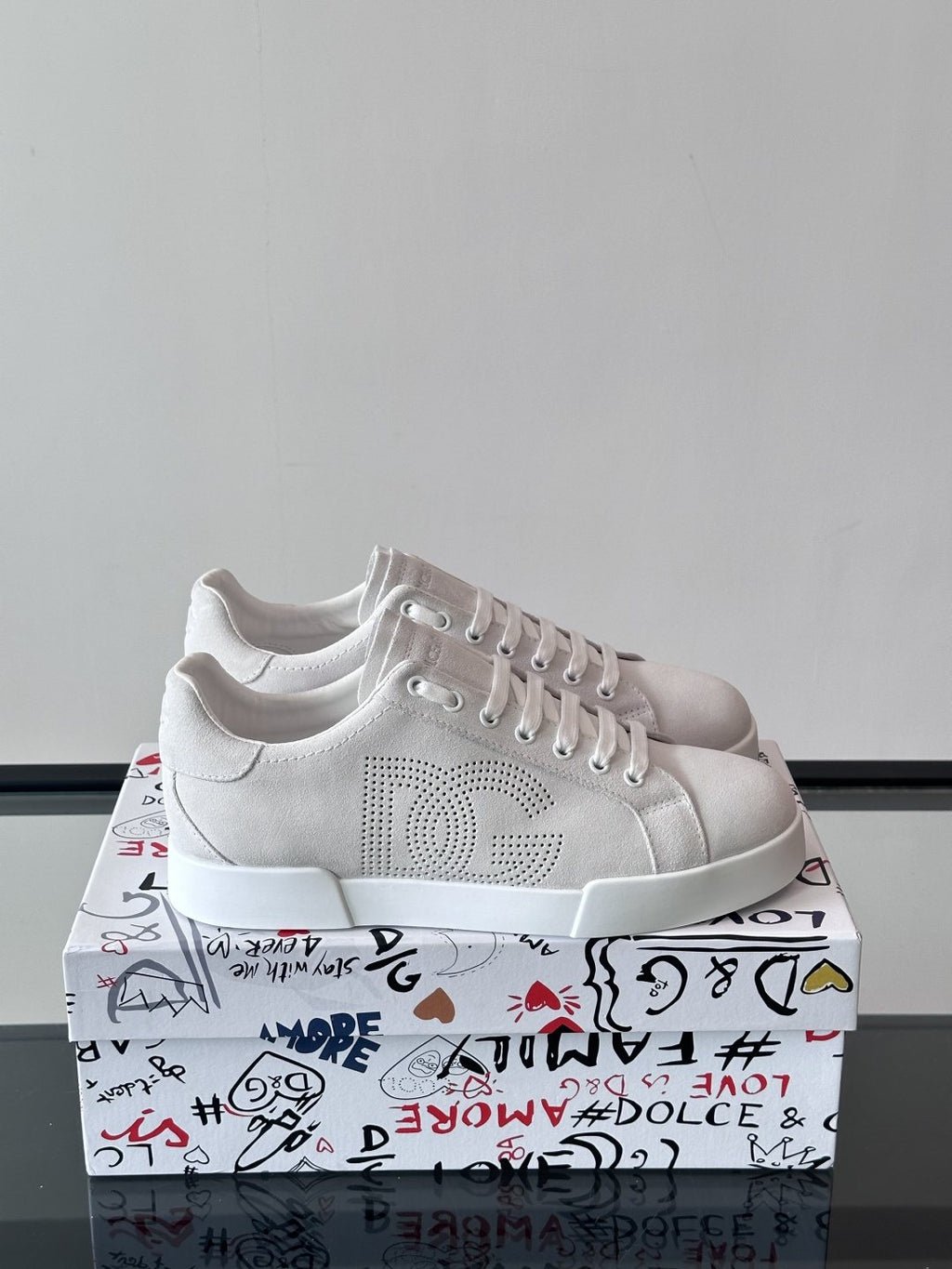 Dolce & Gabbana Lace-Up Low-Top Sneakers