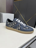 Dior B01 Patterned Low-Top Sneakers
